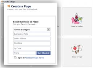 Create Your Facebook Page